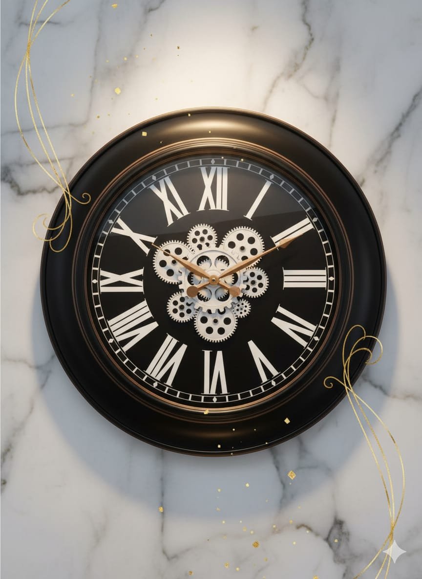 Imperial Roman Gear Clock