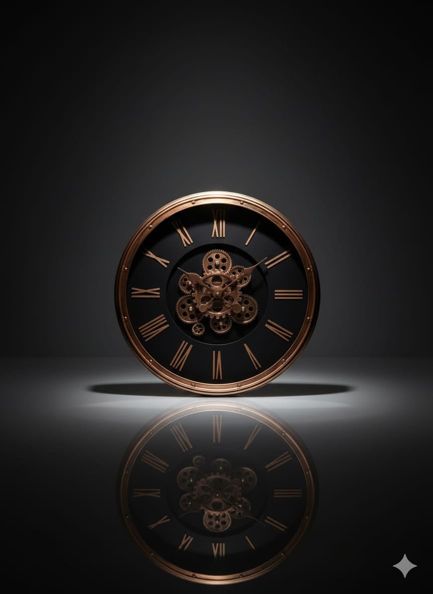 Imperial Gear Wall Clock